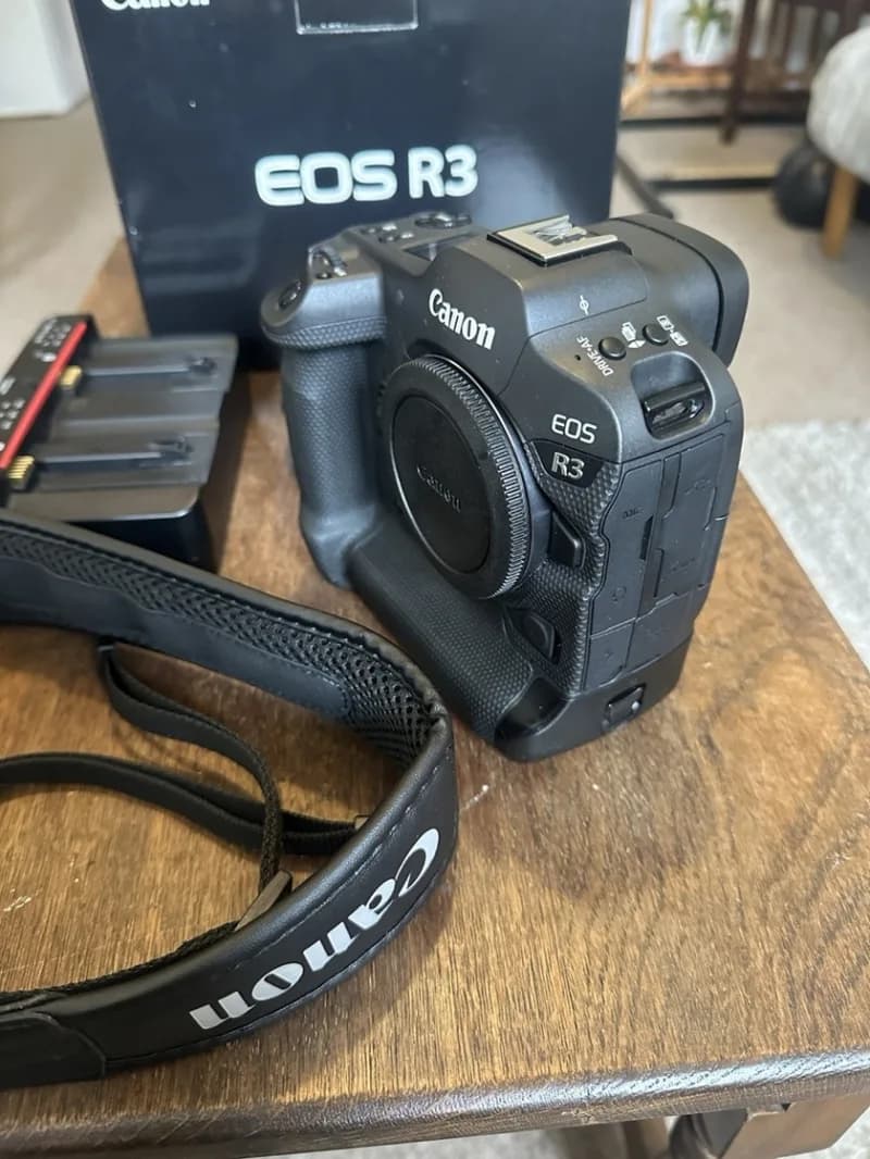 Canon EOS R3 digital mirrorless full-frame camera body