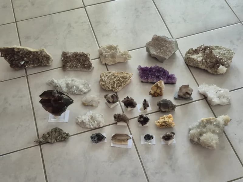 Beautiful mineral collection