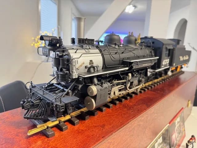 LGB Aster 20831 US Steam Locomotive